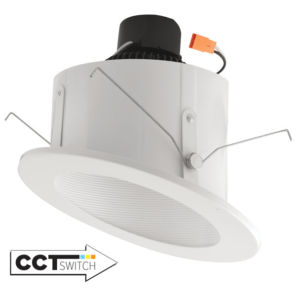 Elco Lighting EL71427W  Led Baffle Recessed Light White