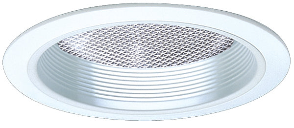 Elco Lighting EL742W  Horizontal Baffle With Regressed Albalite Lens Recessed Light White