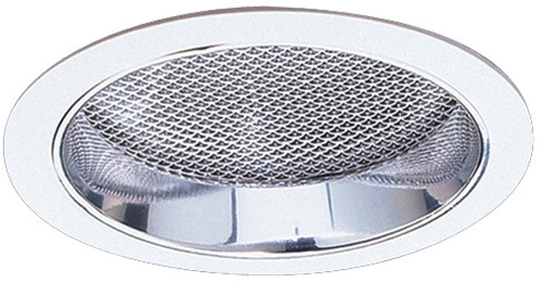 Elco Lighting EL782C  Horizontal Reflector With Regressed Prismatic Lens Recessed Light White