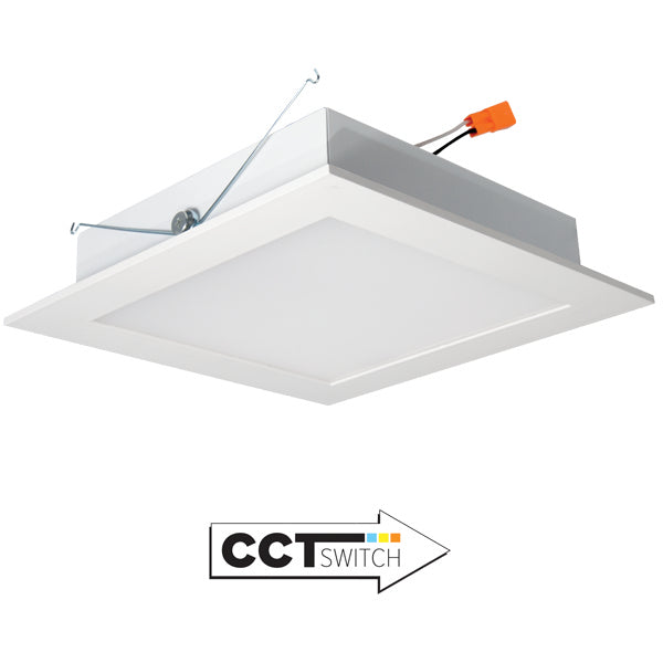 Elco Lighting EL881CT5W  Led Retrofit With 5-Cct Switch Recessed Light White