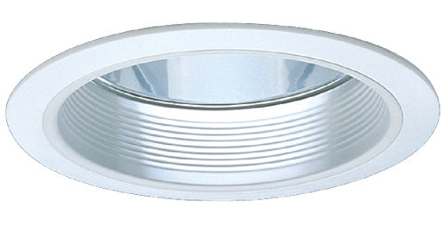 Elco Lighting ELA101WA  Reflector With Metal Baffle Trim Recessed Light White