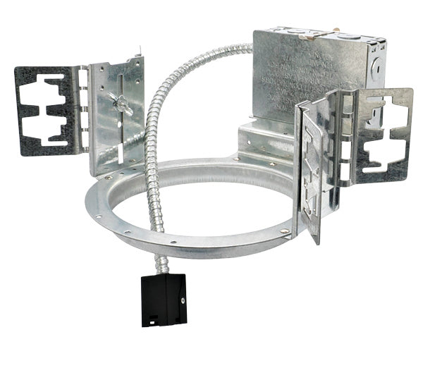 Elco Lighting ELB6EH-EM5  New Construction Architectural Frame Recessed Light Gray