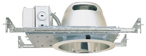 Elco Lighting ELHF7126E  Horizontal Downlight With Plaster Frame Recessed Light Gray