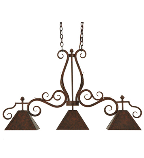 Meyda Tiffany Pedra 127344 Pendant Light - Red Rust