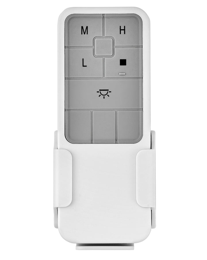 Hinkley Lighting 980045FWH  Remote Ctl Modern Univeral 3 Speed Fan White
