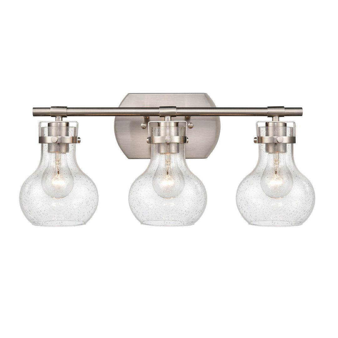 Elk Salamanca 18662/3 Bath Vanity Light 21 in. wide - Satin Nickel