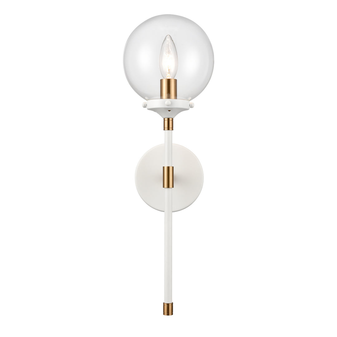 Elk Boudreaux 24434/1 Wall Sconce Light - Matte White