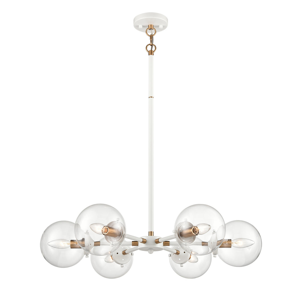 Elk Boudreaux 24438/6 Chandelier Light - Matte White