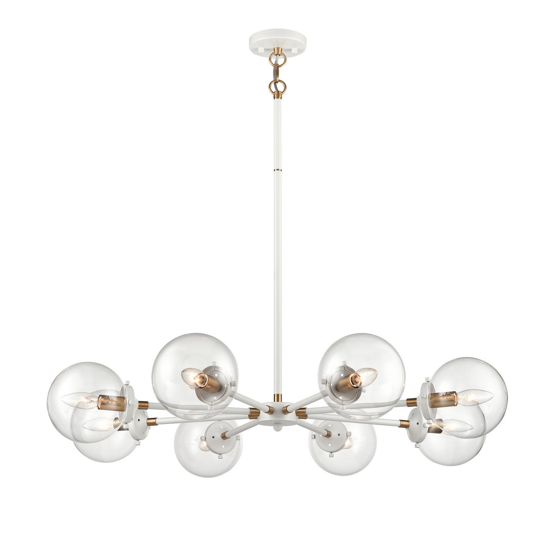 Elk Boudreaux 24439/8 Chandelier Light - Matte White