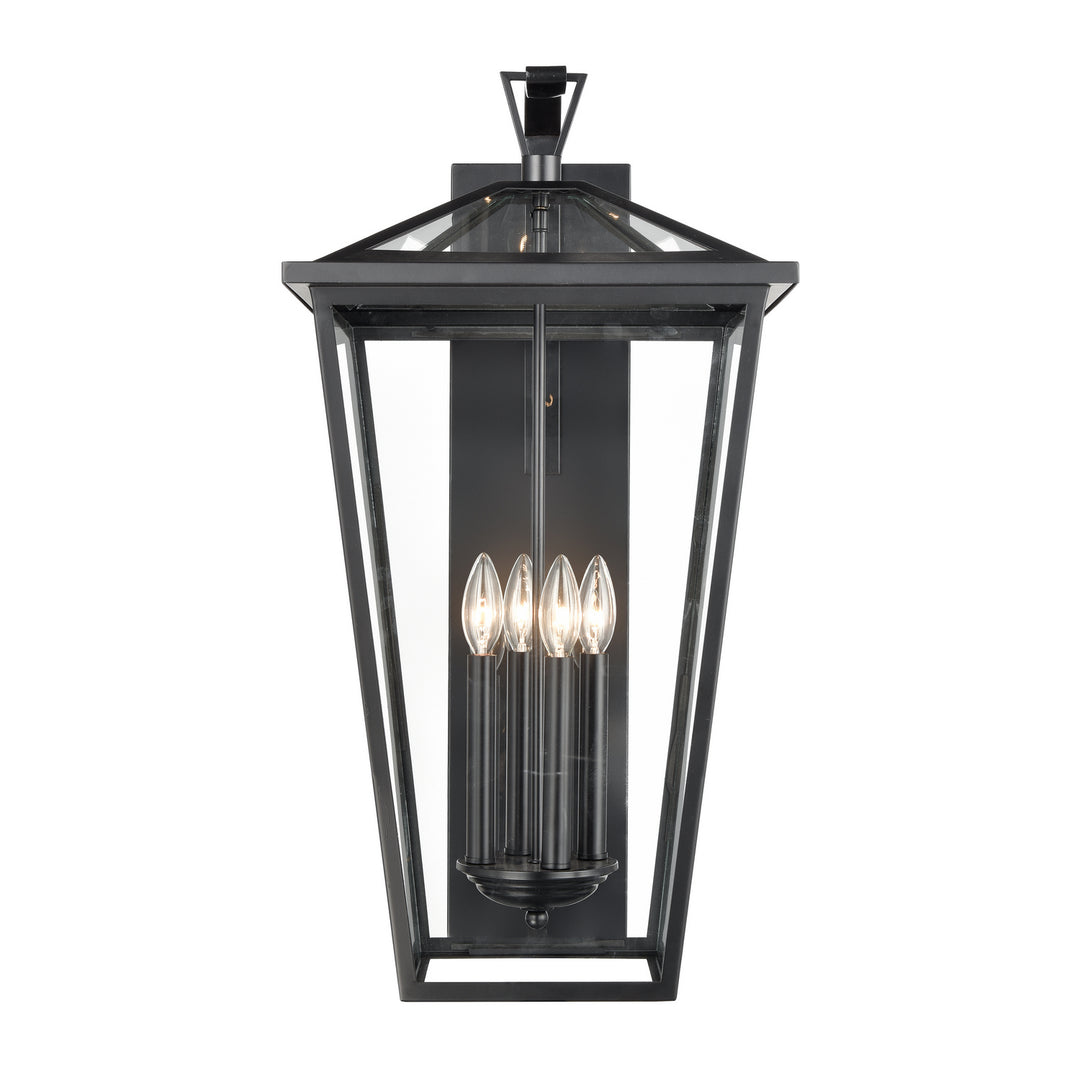 Elk Lighting 45476/4  Main Street Outdoor Black