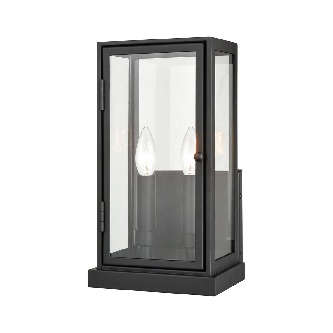 Elk Lighting 45521/2 Modern Foundation Outdoor Matte Black