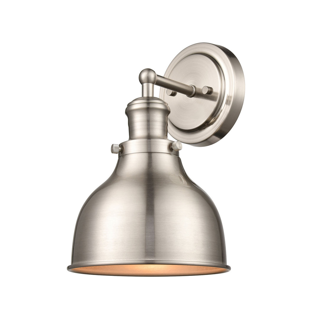 Elk Haralson 47640/1 Wall Sconce Light - Satin Nickel