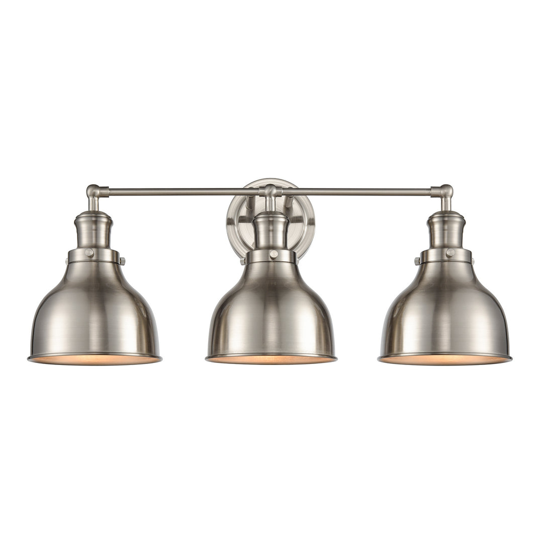 Elk Haralson 47642/3 Bath Vanity Light 24 in. wide - Satin Nickel