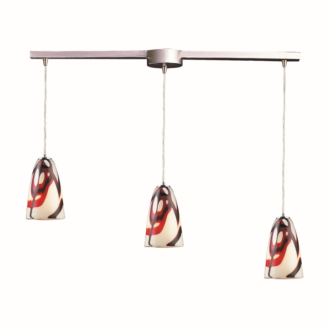 Elk Fuego 541-3L-CRW Pendant Light - Cream