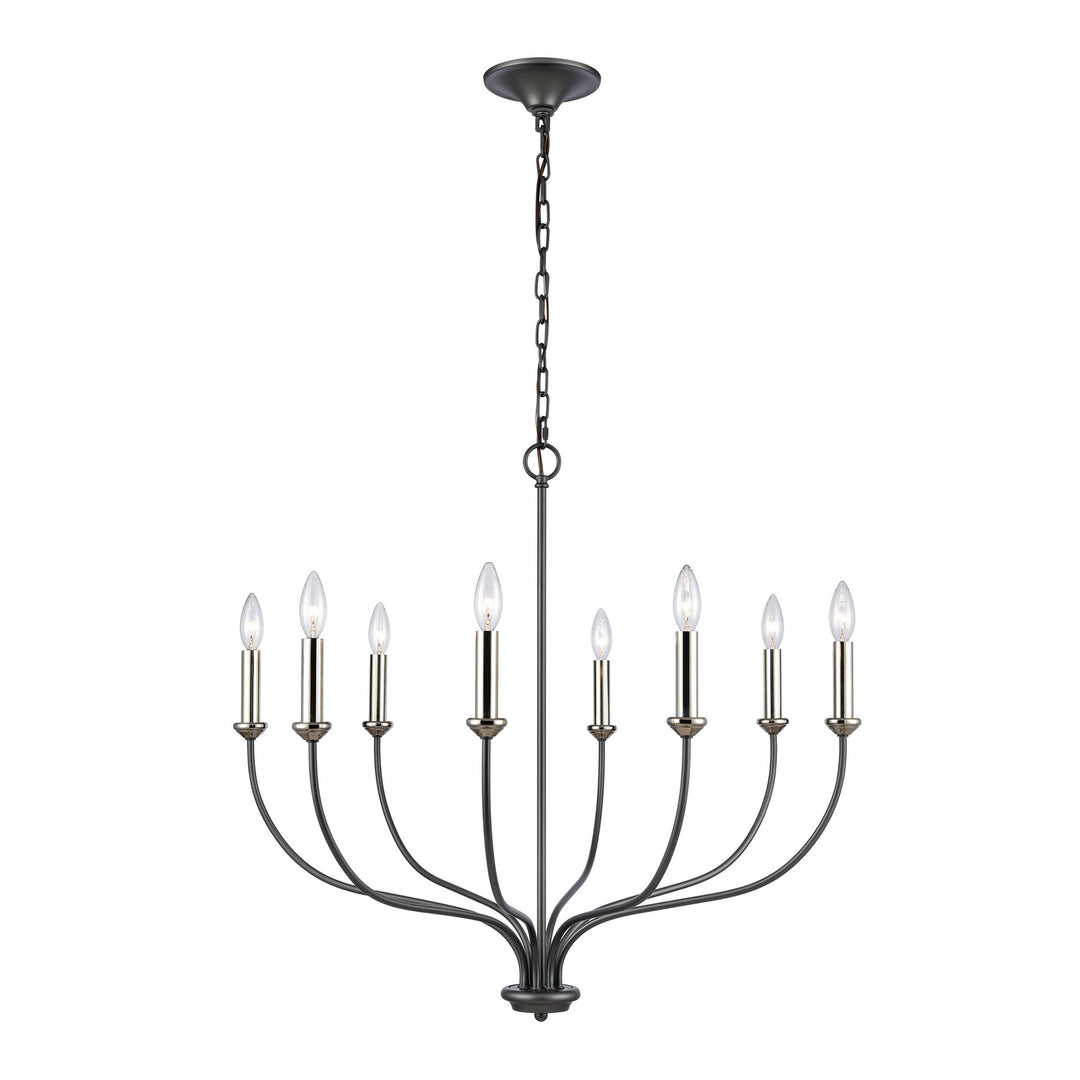 Elk Madeline 63097/8 Chandelier Light - Dark Gray