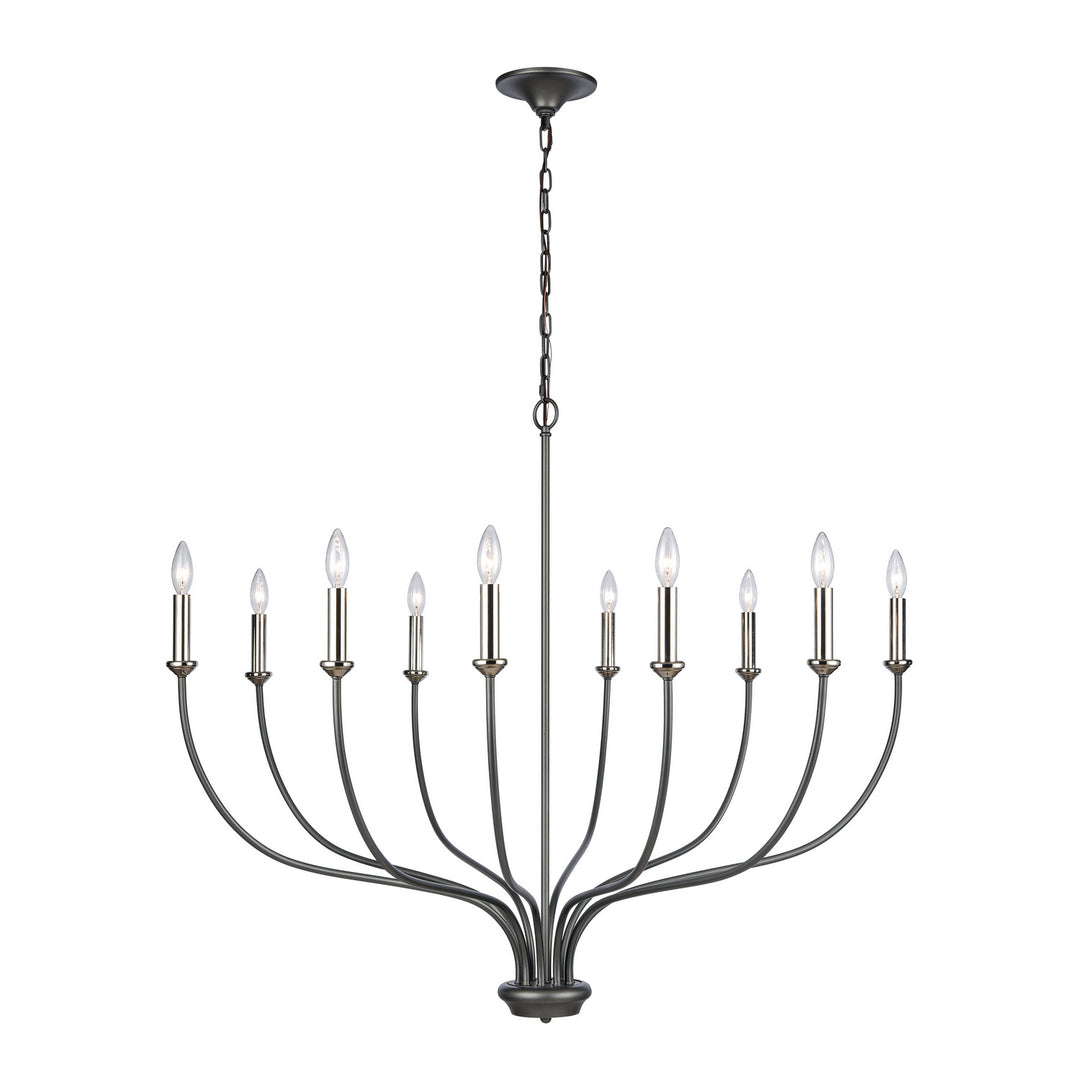 Elk Madeline 63098/10 Chandelier Light - Dark Gray