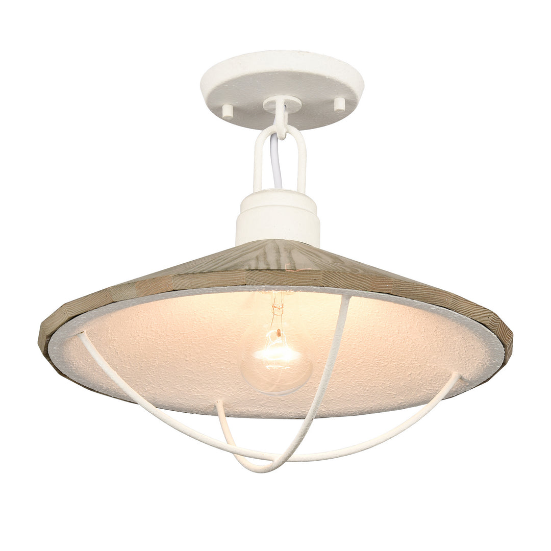 Elk Cape May 63155/1 Ceiling Light - White Coral