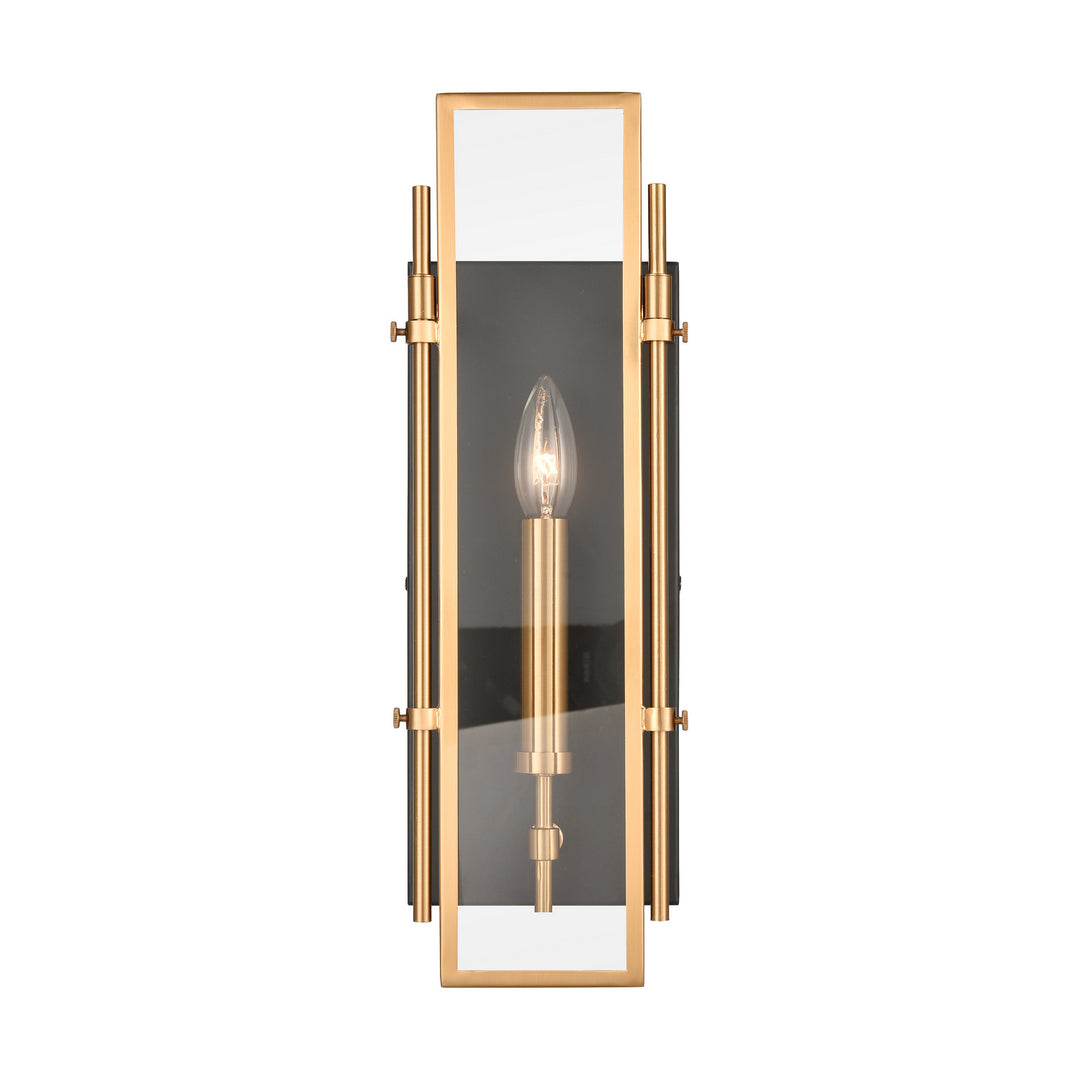 Elk Mechanist 63184/1 Wall Sconce Light - Matte Black