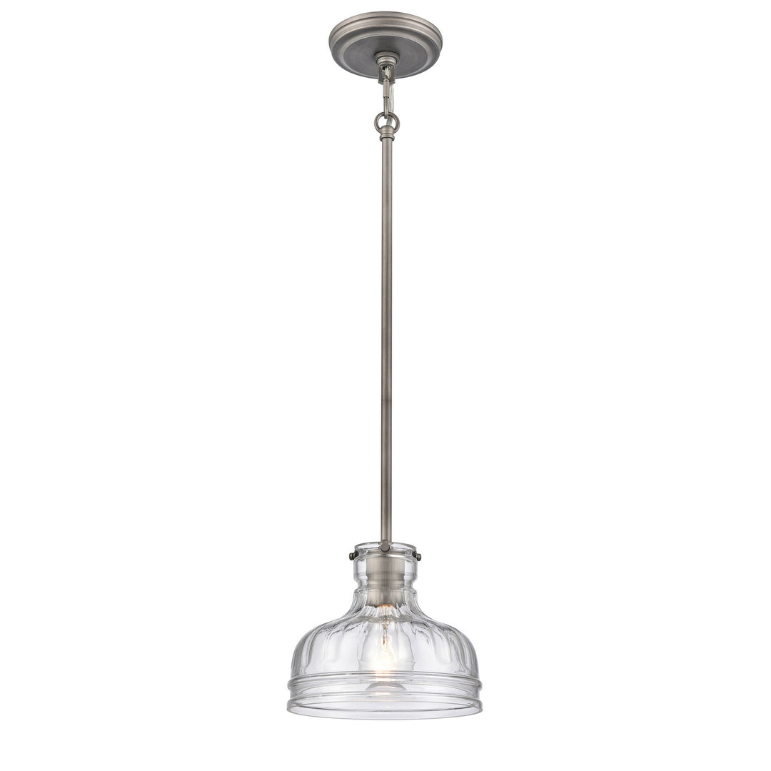 Elk Orinoco 67905/1 Pendant Light - Weathered Zinc