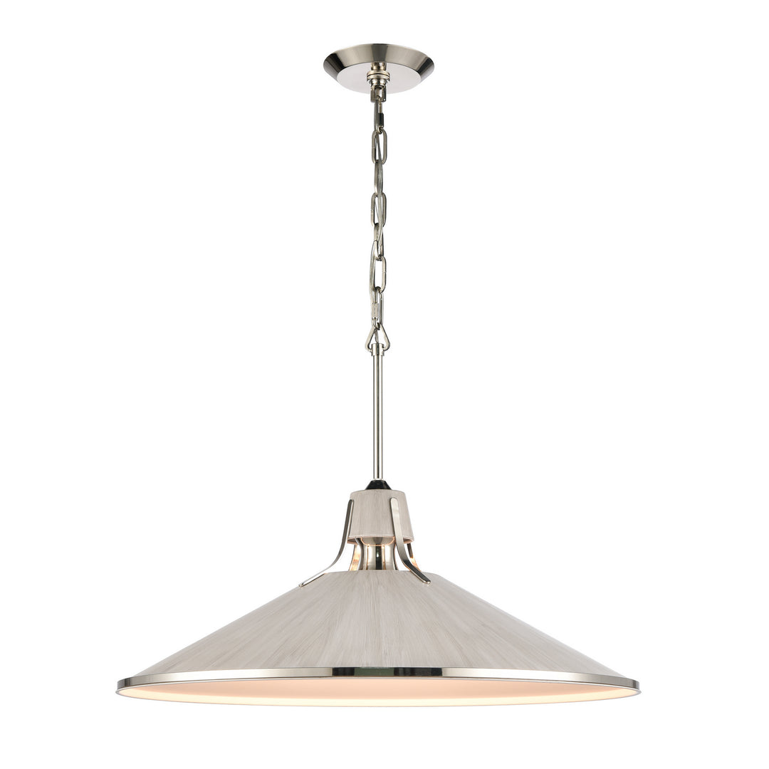 Elk Danique 67935/1 Pendant Light - Sunbleached Oak