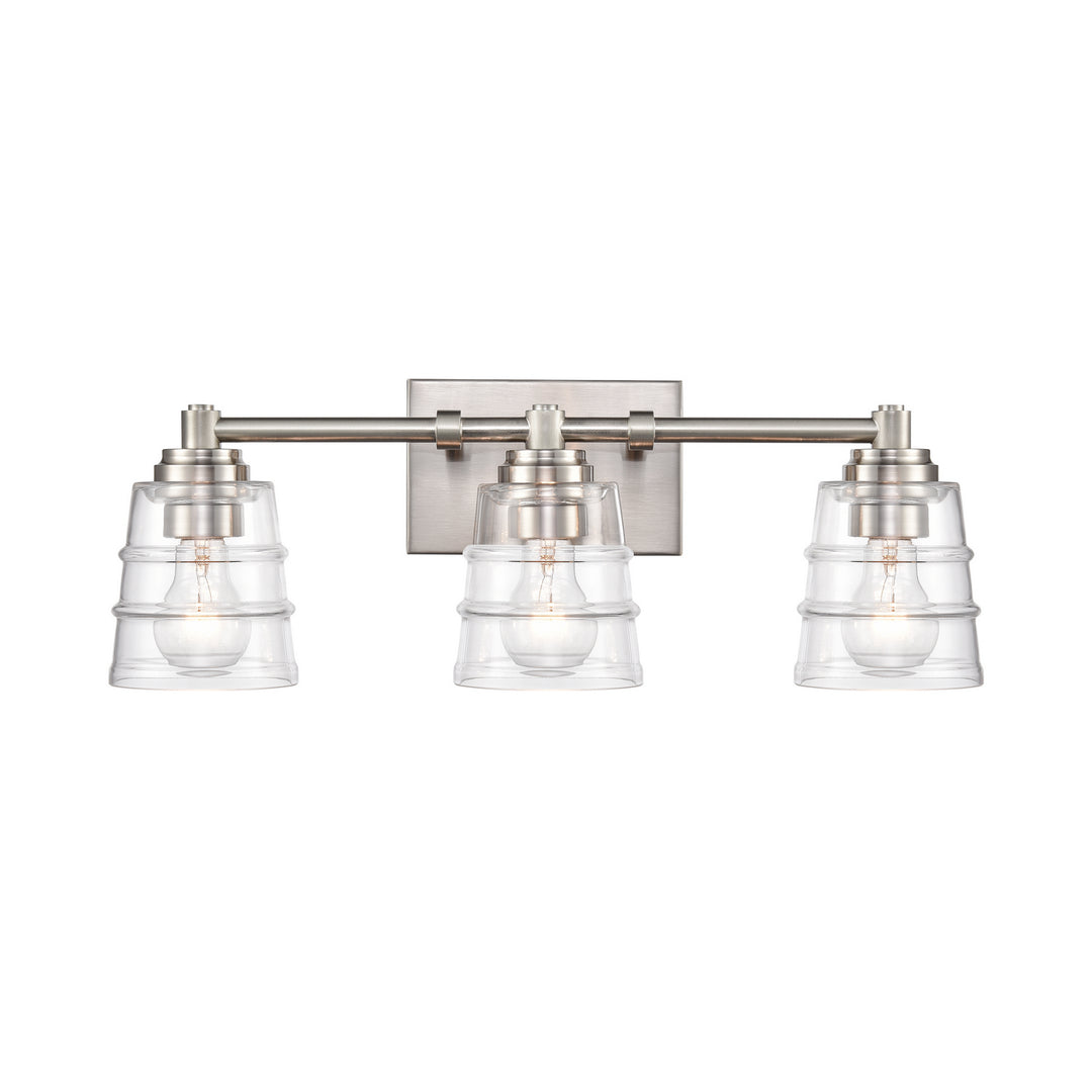 Elk Pulsate 67962/3 Bath Vanity Light 22 in. wide - Satin Nickel