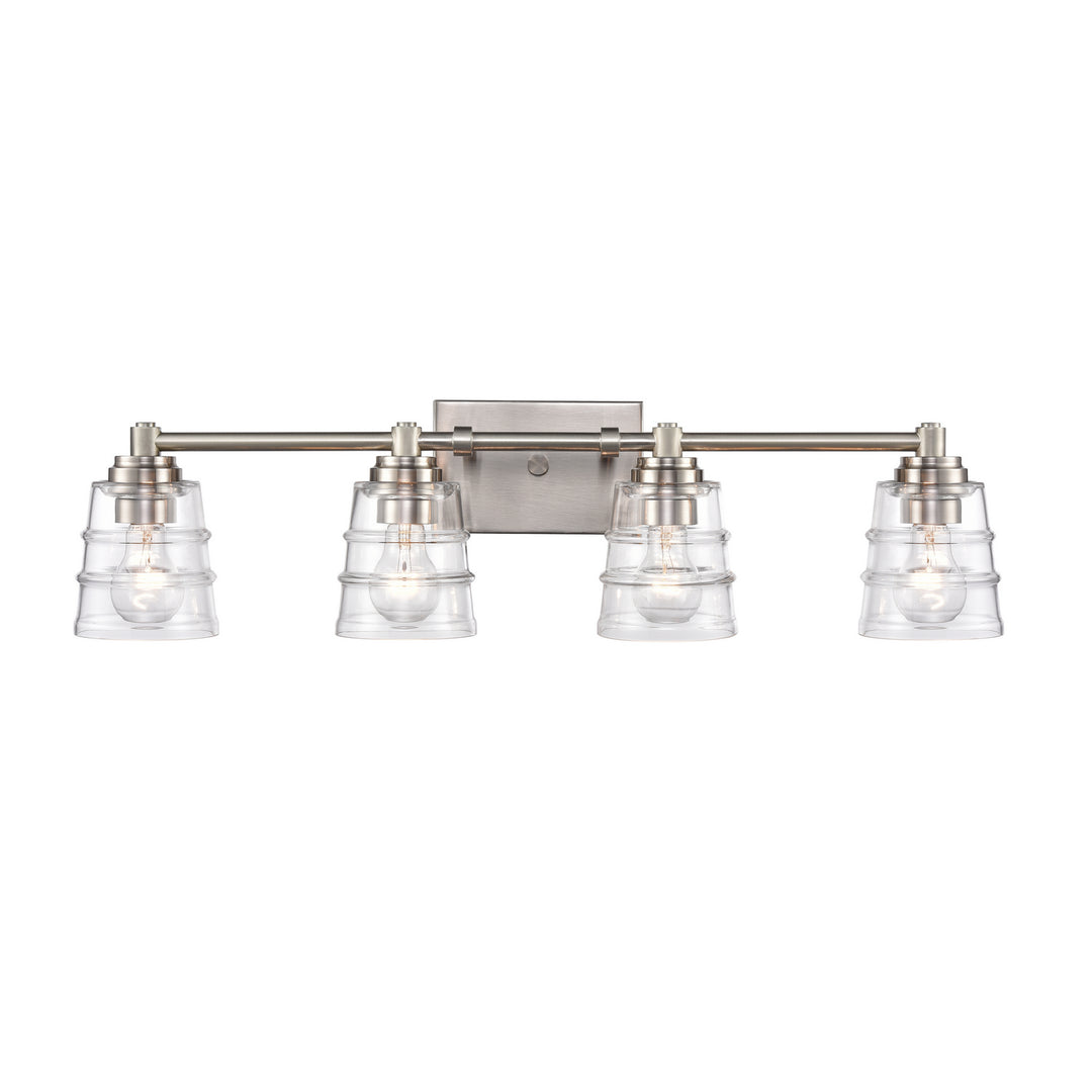 Elk Pulsate 67963/4 Bath Vanity Light 31 in. wide - Satin Nickel
