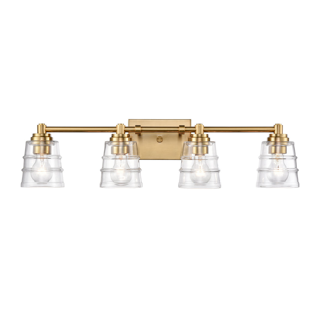 Elk Pulsate 67973/4 Bath Vanity Light 31 in. wide - Satin Brass