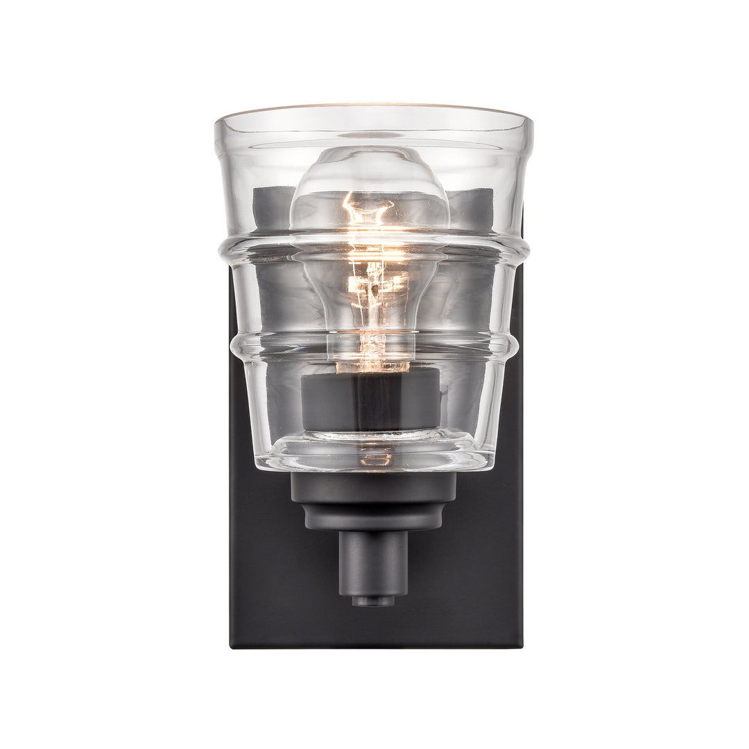 Elk Pulsate 67980/1 Wall Sconce Light - Matte Black