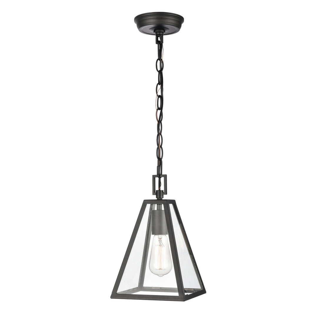 Elk Tangent 68203/1 Pendant Light - Matte Black