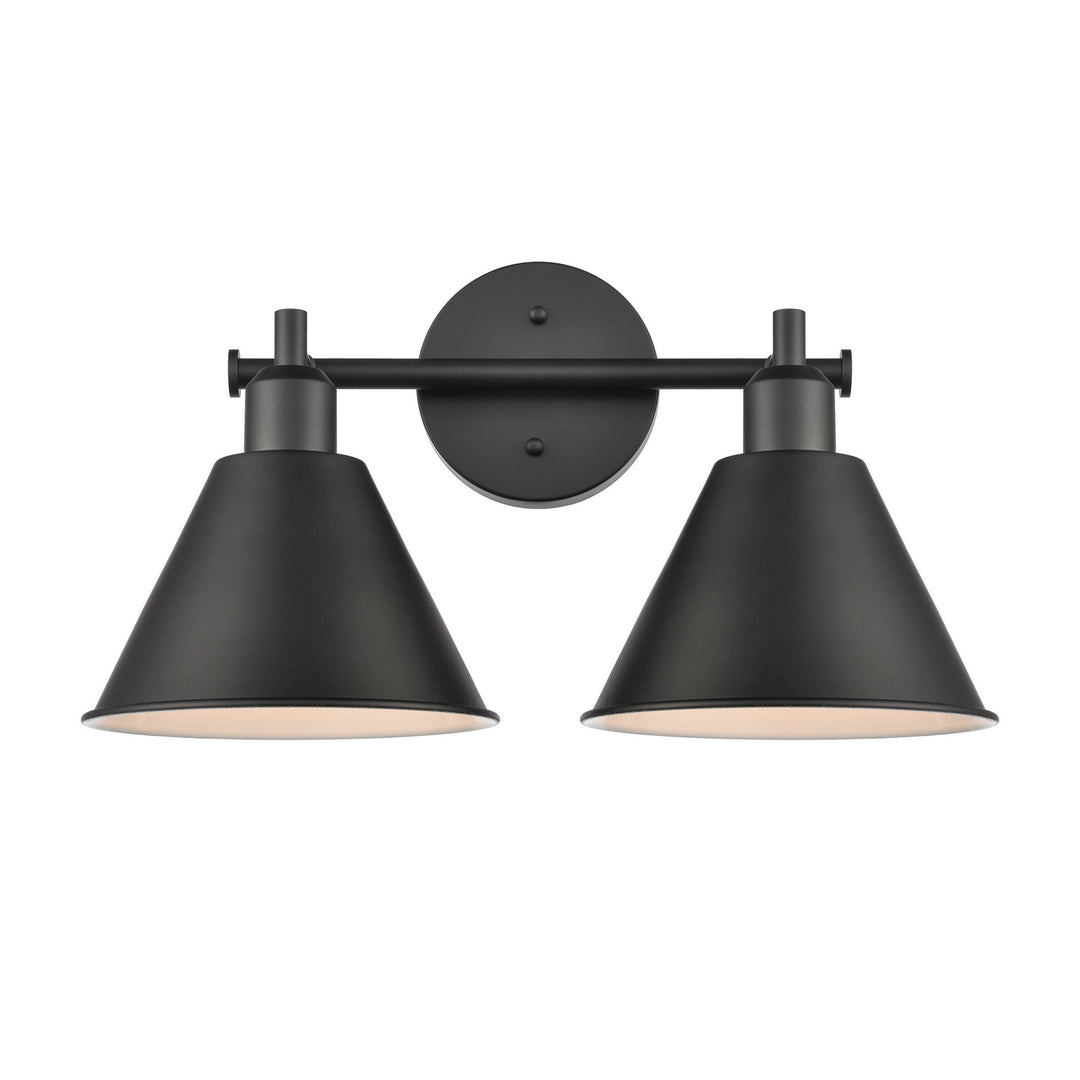 Elk Abbington 68271/2 Bath Vanity Light 18 in. wide - Matte Black