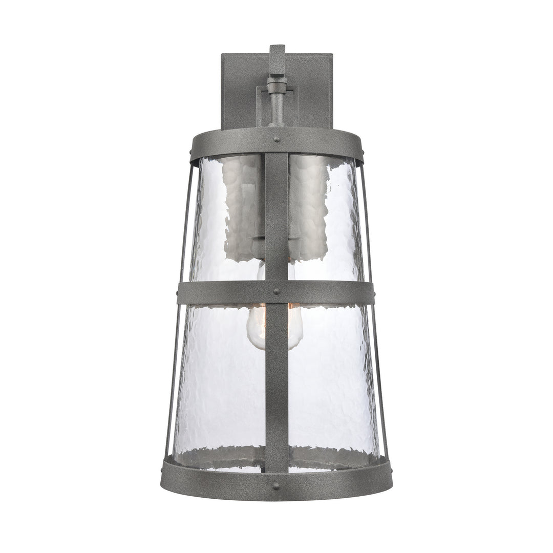 Elk Lighting 69641/1  Dakota Outdoor Distressed Zinc