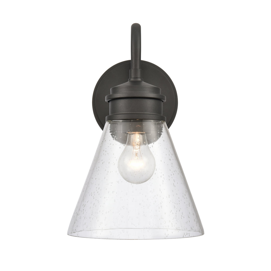 Elk Lighting 69661/1  Dovas Outdoor Textured Black