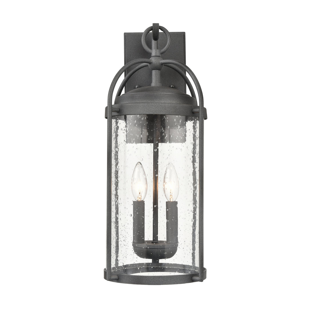 Elk Lighting 69730/2  Catalonia Outdoor Distressed Zinc