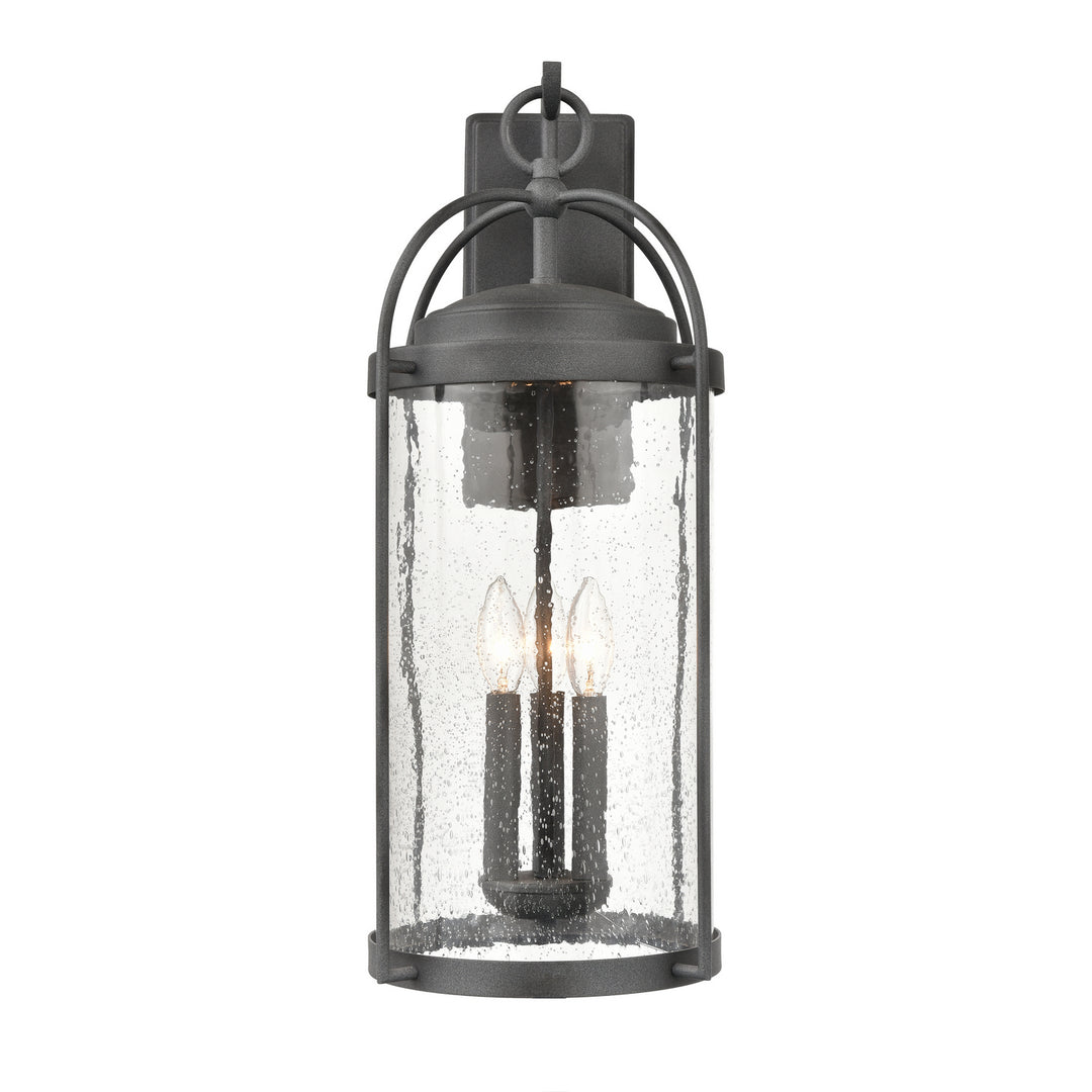 Elk Lighting 69731/3  Catalonia Outdoor Distressed Zinc