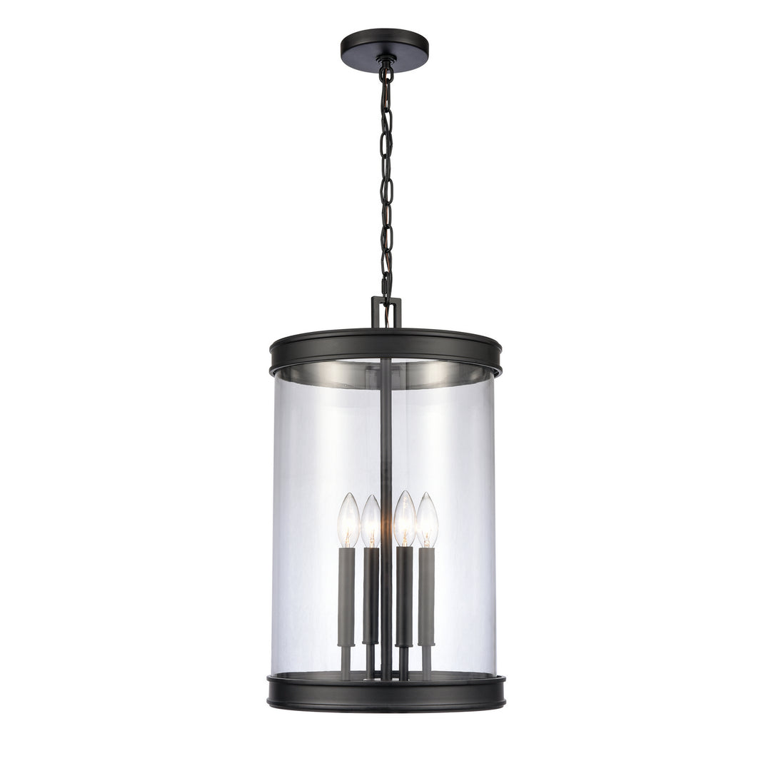 Elk Mendoza 69746/4 Pendant Light - Matte Black