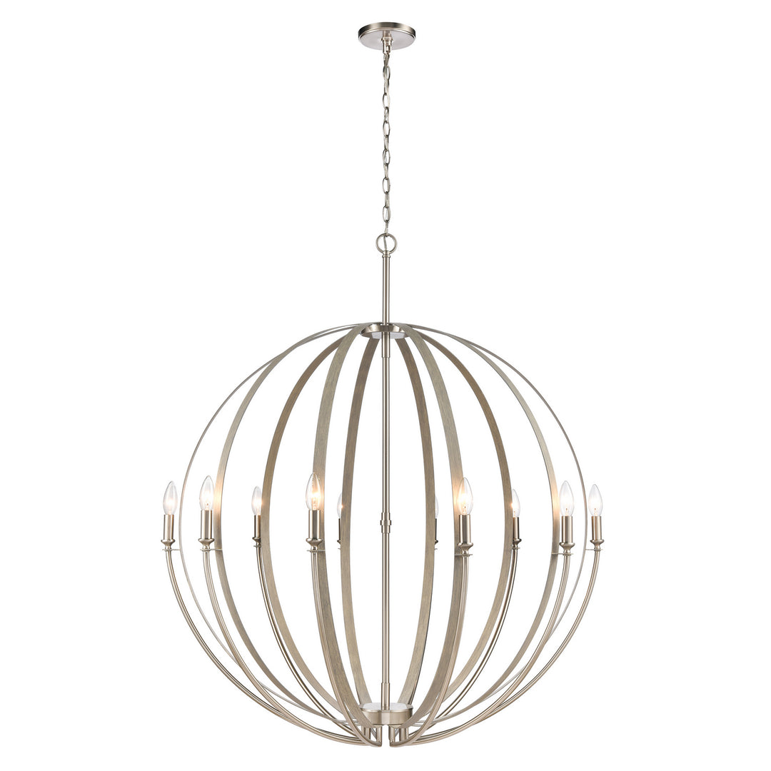 Elk Rotunde 81467/10 Pendant Light - Beechwood