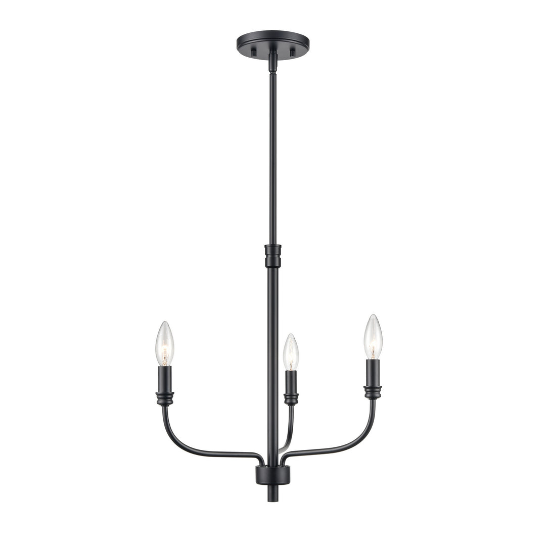 Elk Newland 81515/3 Chandelier Light - Matte Black