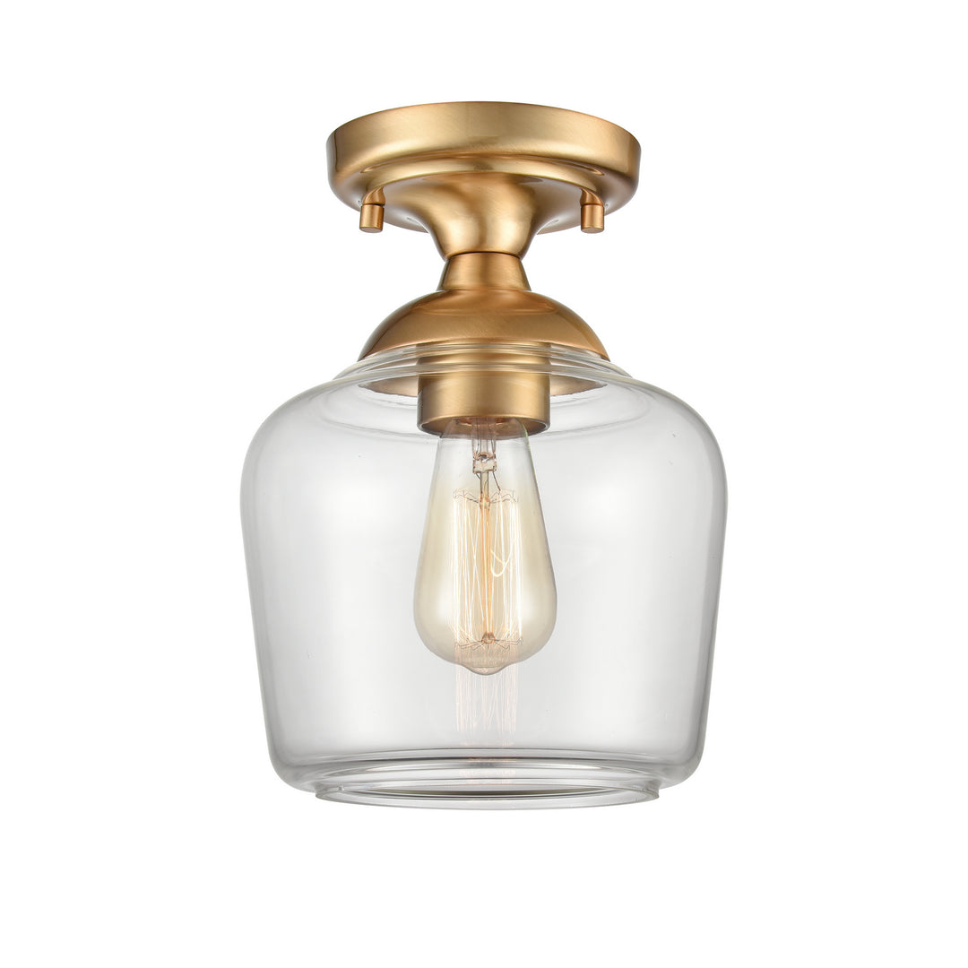 Elk Agnes 81564/1 Ceiling Light - Satin Brass