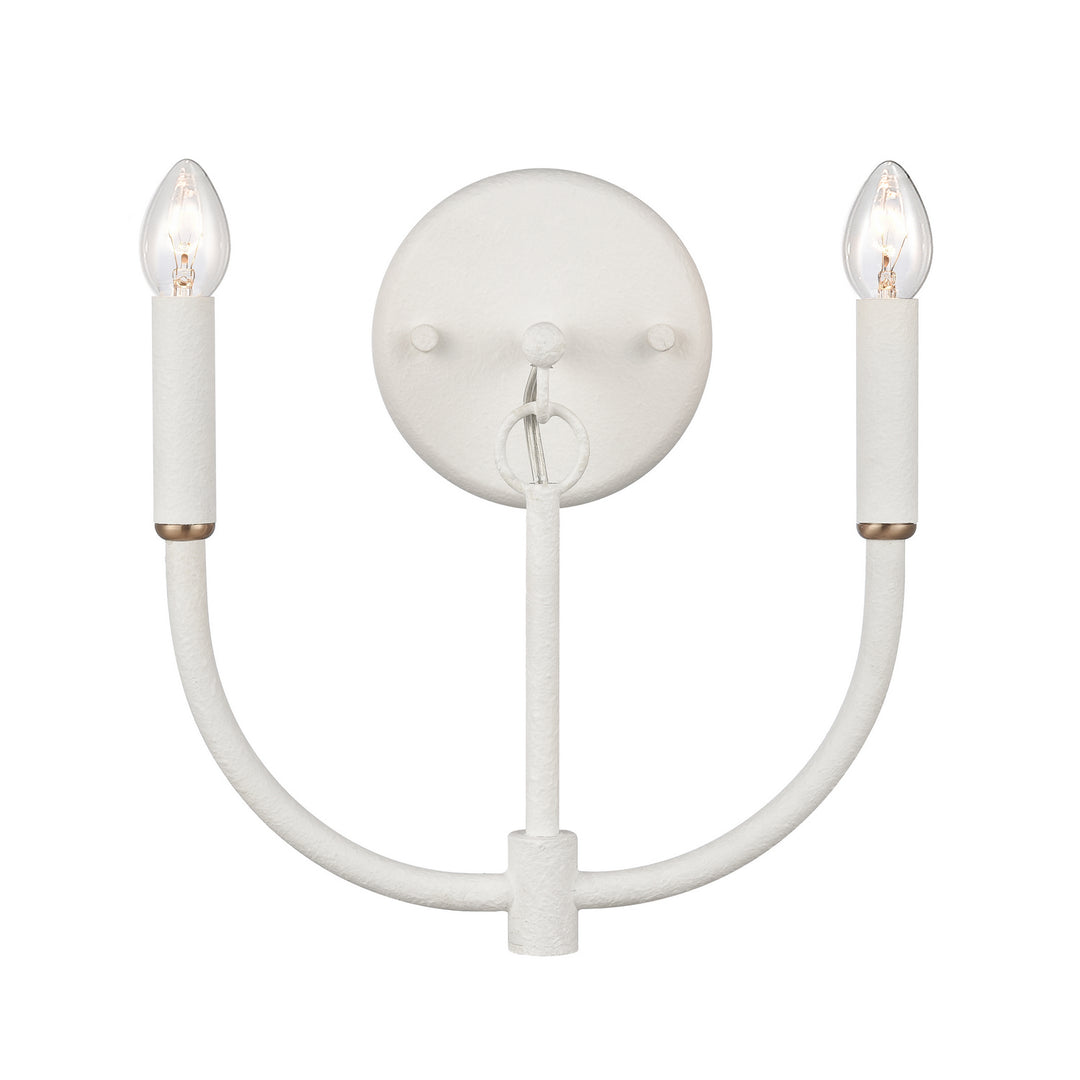 Elk Continuance 82015/2 Wall Sconce Light - White Coral