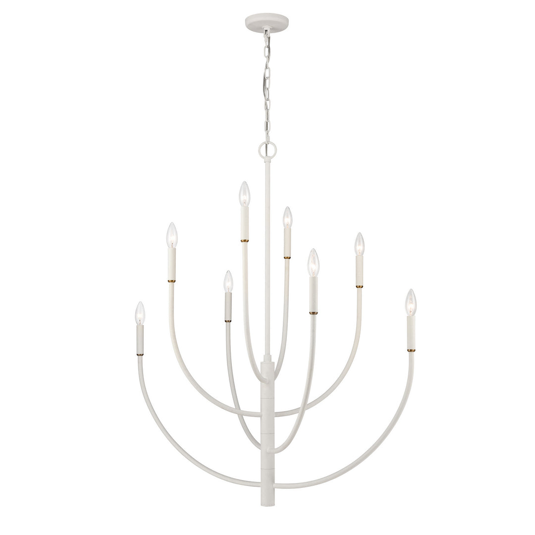 Elk Continuance 82018/8 Chandelier Light - White Coral