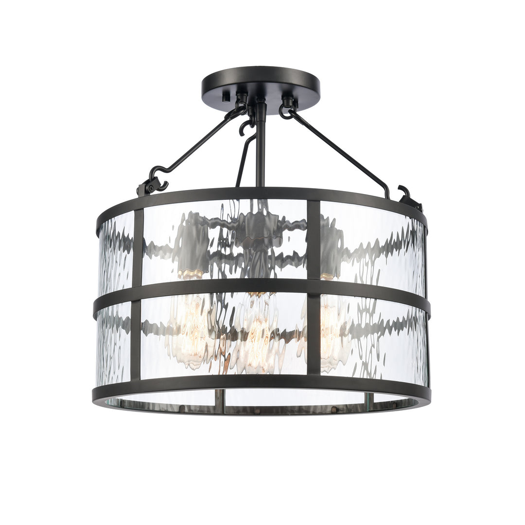 Elk Solace 82075/3 Ceiling Light - Matte Black
