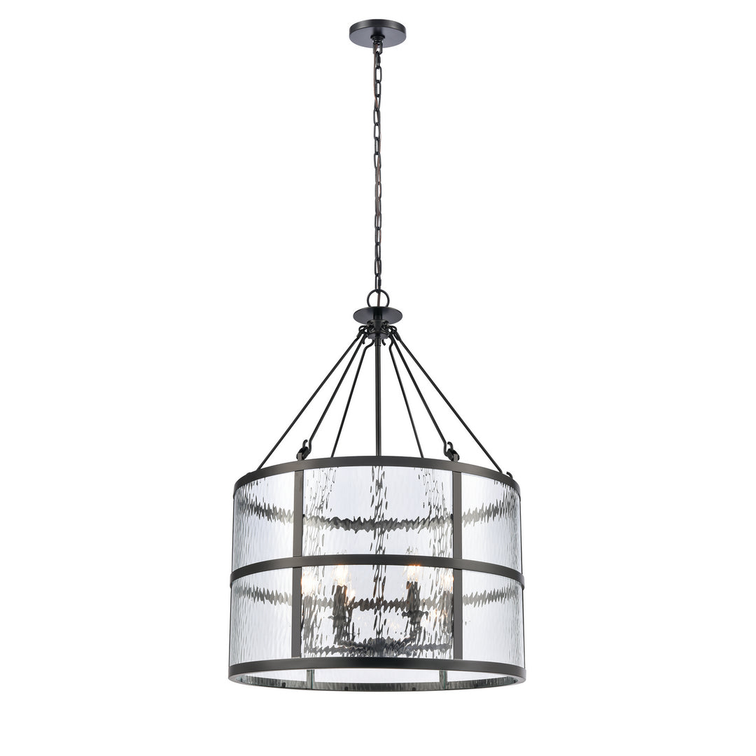Elk Solace 82078/6 Pendant Light - Matte Black