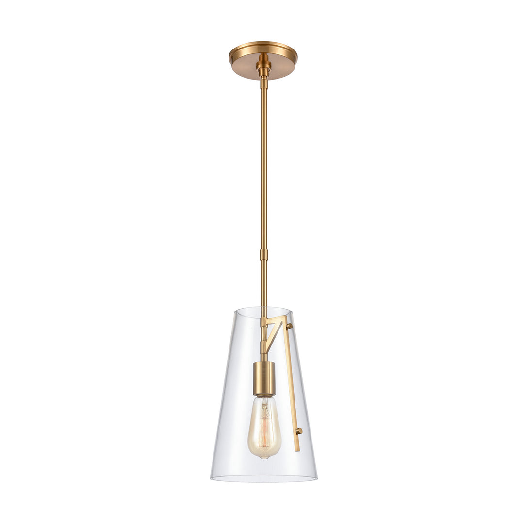 Elk Trustle 82145/1 Pendant Light - Satin Brass