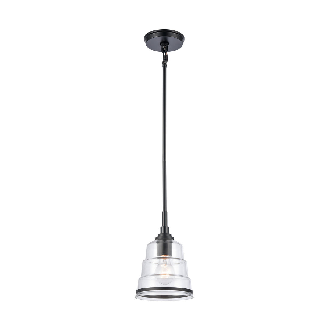 Elk Boyer 82164/1 Pendant Light - Matte Black