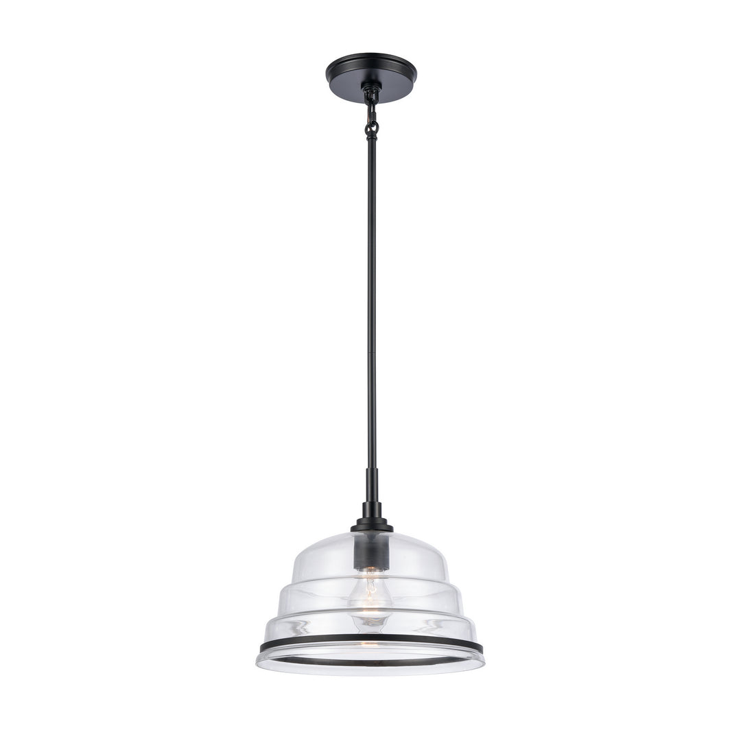 Elk Boyer 82165/1 Pendant Light - Matte Black