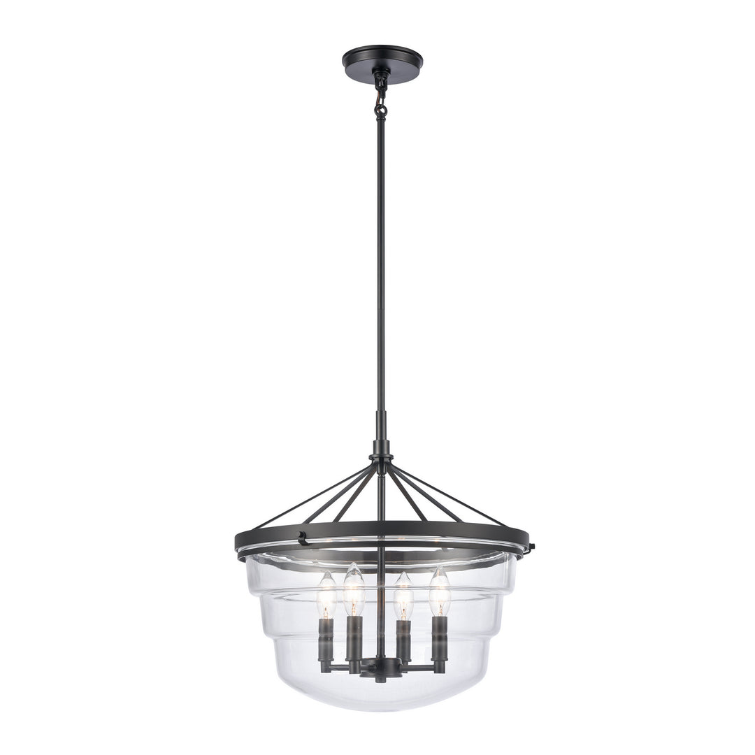 Elk Boyer 82169/4 Pendant Light - Matte Black