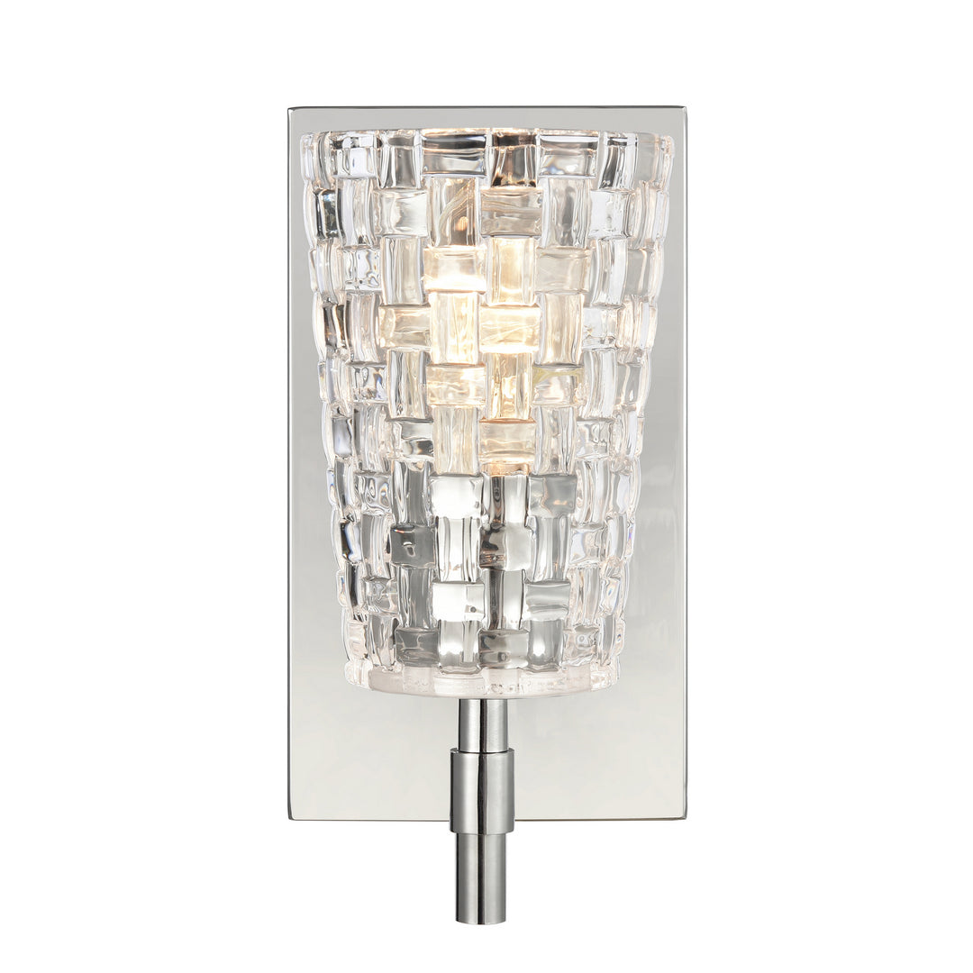 Elk Lightweave 82180/1 Wall Sconce Light - Polished Nickel