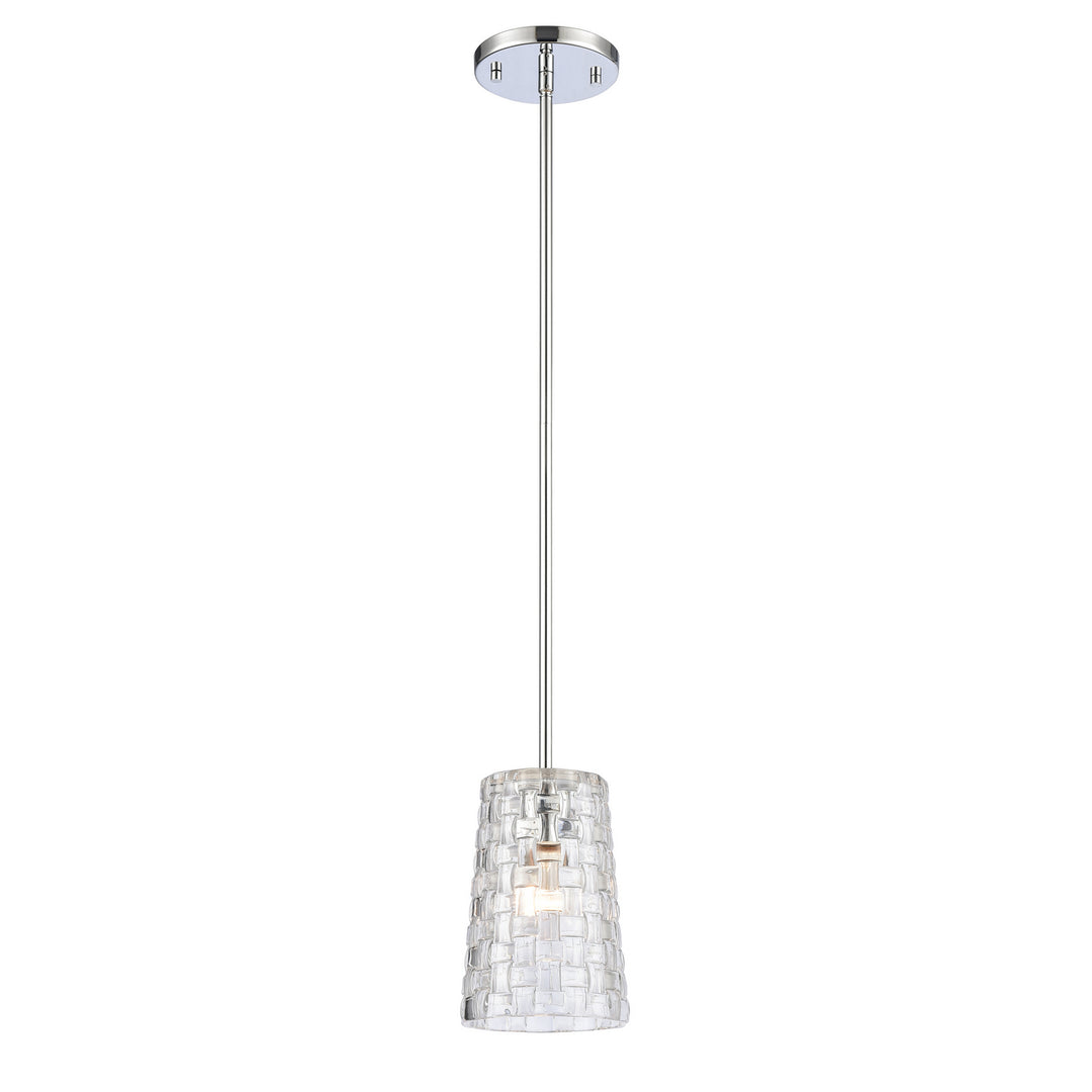 Elk Lightweave 82185/1 Pendant Light - Polished Nickel