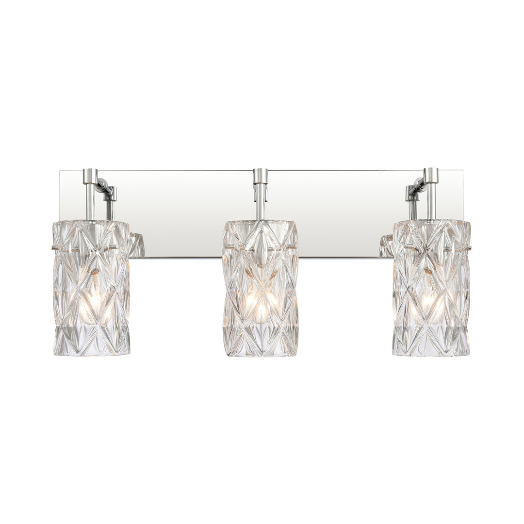 Elk Formade Crystal 82192/3 Bath Vanity Light 23 in. wide - Polished Chrome