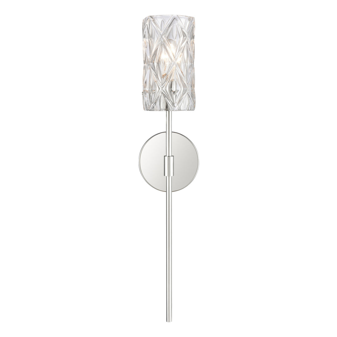 Elk Formade Crystal 82194/1 Wall Sconce Light - Polished Chrome